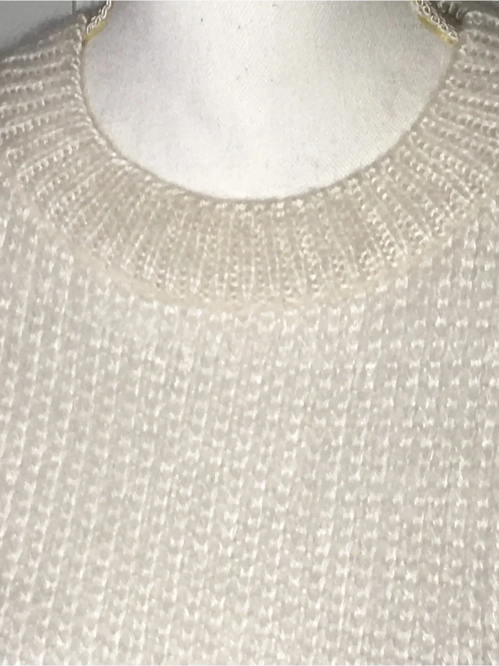Urban Outfitters Classic Cream Crewneck Knit Sweater